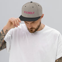 Load image into Gallery viewer, &quot;Friendly&quot; Snapback Hat - Friendly Cartel Clothing
