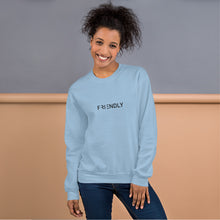 Load image into Gallery viewer, Unisex "Peace Love Unity Respect" Sweater - Friendly Cartel Clothing