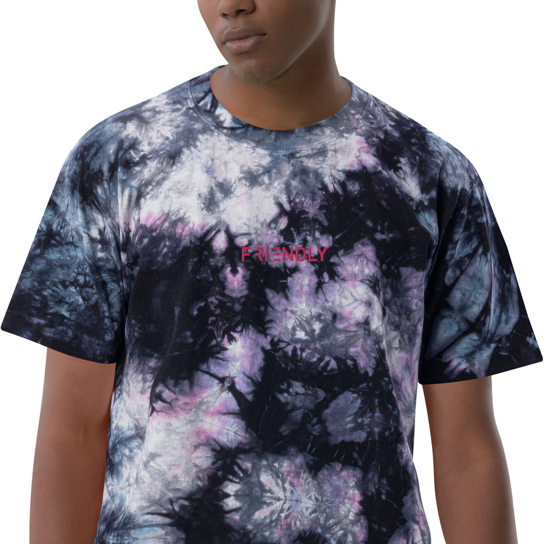 Friendly tie-dye t-shirt - Friendly Cartel Clothing